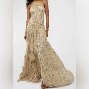 Elegant Floral Maxi Dress